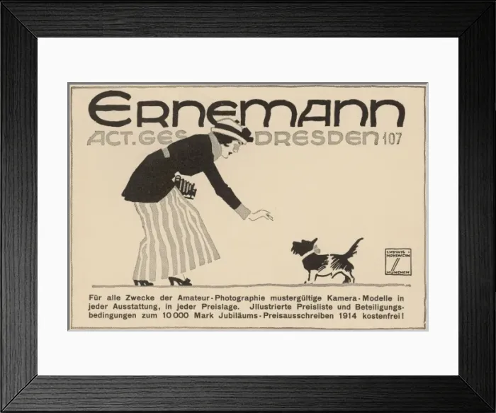 Framed Print : Photographing a Dog Framed Print : Photographing a Dog
