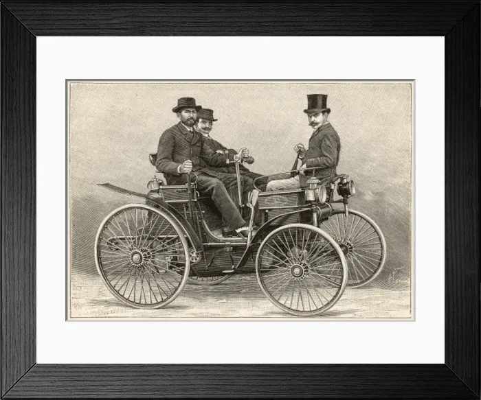 Framed Print : PEUGEOT 1891 Framed Print : PEUGEOT 1891