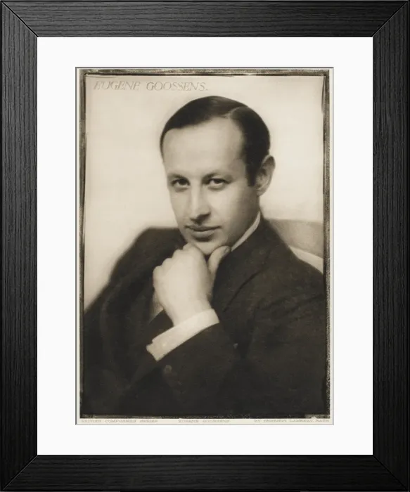 Framed Print : Eugene Goossens Framed Print : Eugene Goossens