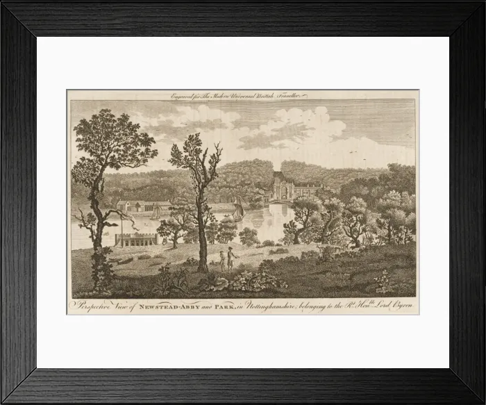 Framed Print : BYRON (1788-1824) Framed Print : BYRON (1788-1824)