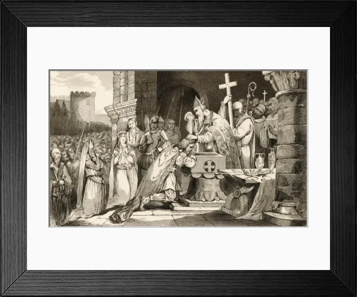 Framed Print : Converts to Christianity Framed Print : Converts to Christianity
