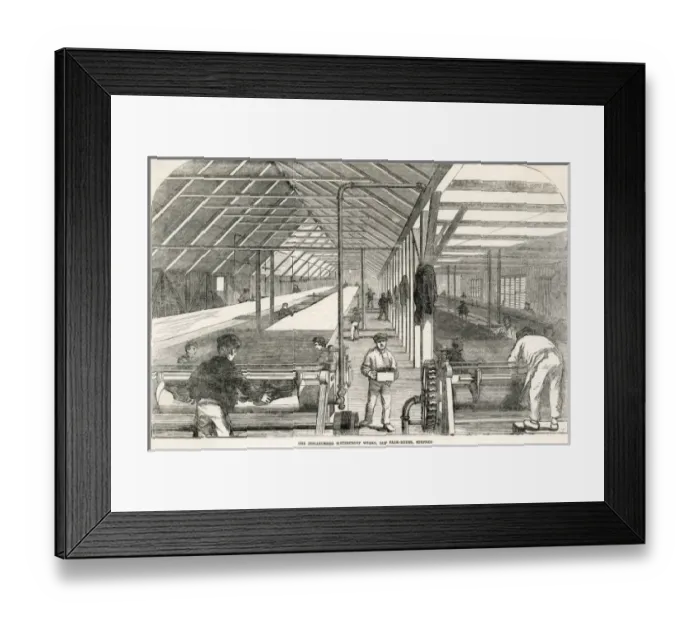 Framed Print : Industry / Rubber Framed Print : Industry / Rubber