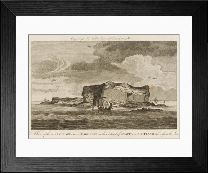 Framed Print : Scotland / Staffa Framed Print : Scotland / Staffa