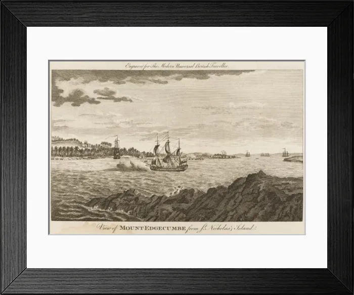 Framed Print : England / Plymouth Framed Print : England / Plymouth