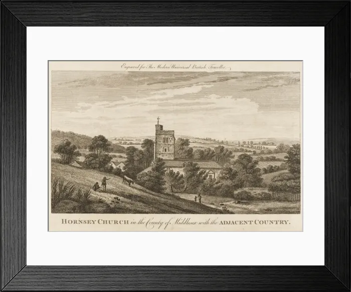 Framed Print : England / London / Hornsey Framed Print : England / London / Hornsey