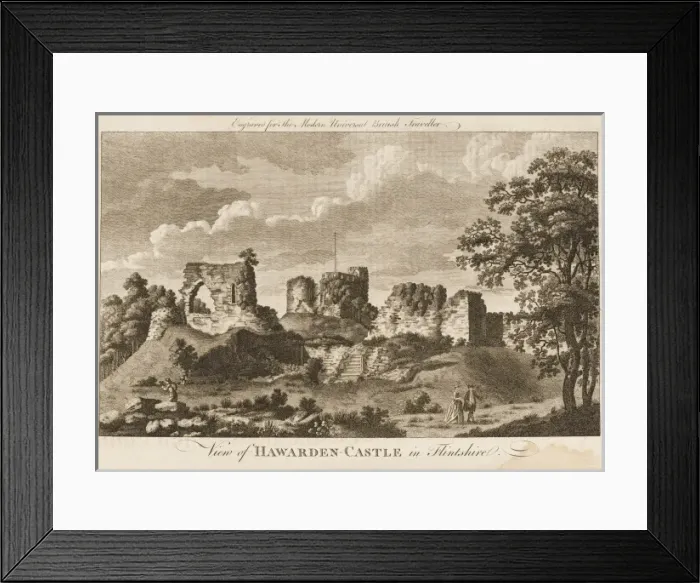 Framed Print : Wales / Hawarden, Flint Framed Print : Wales / Hawarden, Flint
