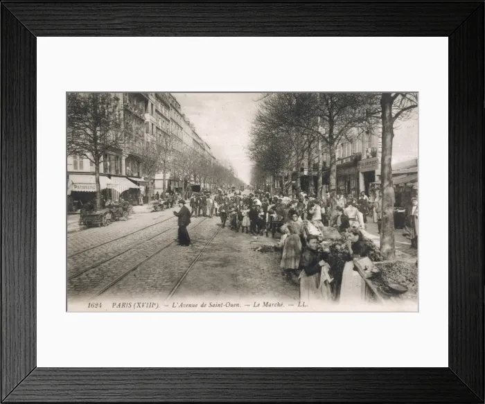 Framed Print : Trade / Markets / France Framed Print : Trade / Markets / France