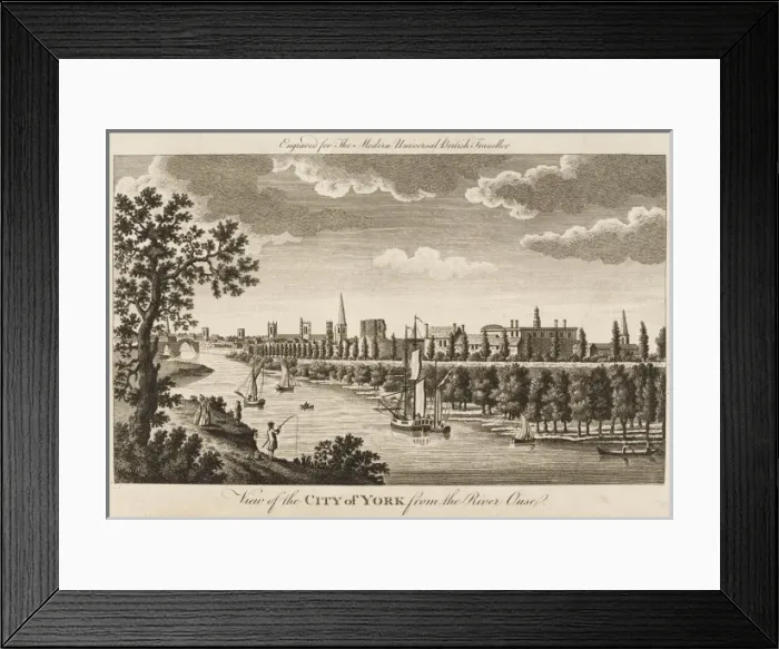 Framed Print : YORK / COOKEs 1779 Framed Print : YORK / COOKEs 1779