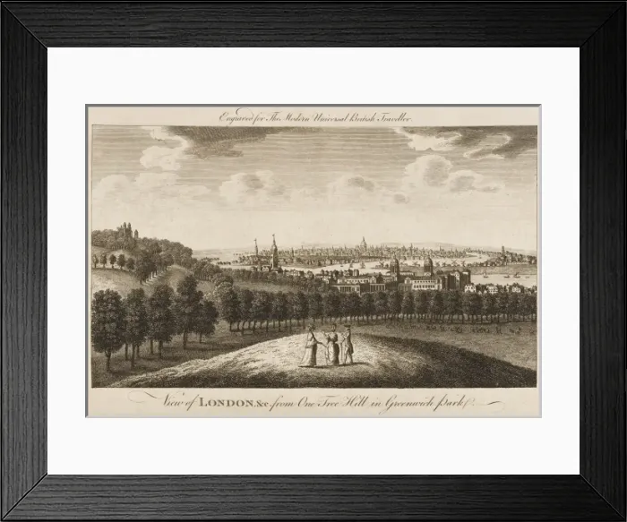 Framed Print : Greenwich Park Framed Print : Greenwich Park