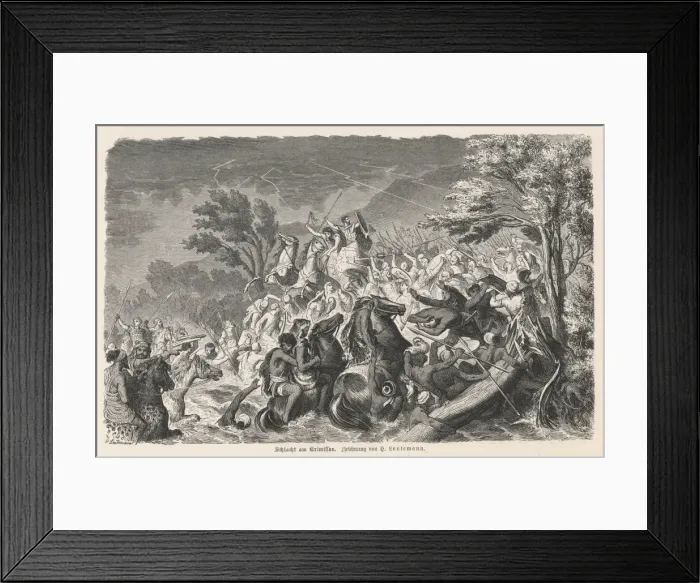 Framed Print : Greece / Crimisus / 339Bc Framed Print : Greece / Crimisus / 339Bc
