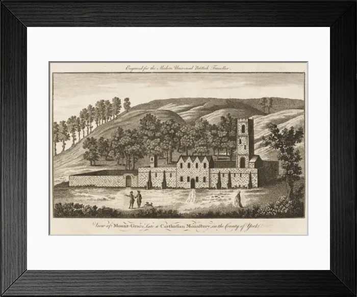 Framed Print : England / Mount Grace Framed Print : England / Mount Grace