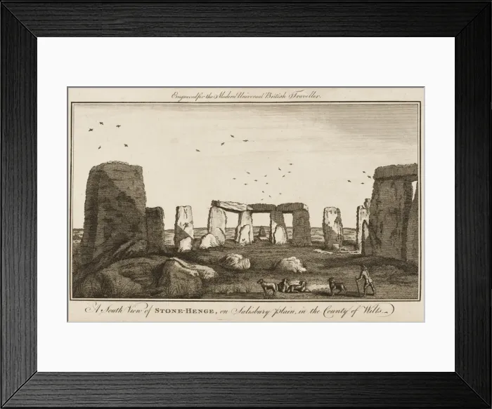 Framed Print : STONEHENGE Framed Print : STONEHENGE