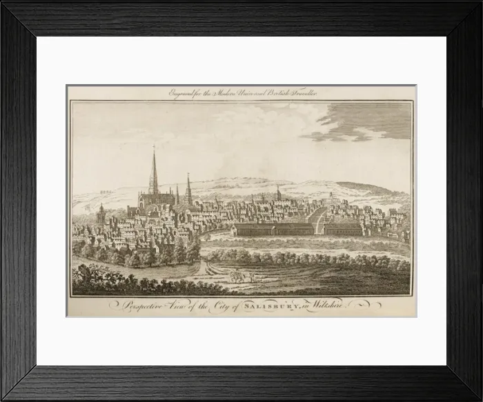 Framed Print : England / Salisbury Framed Print : England / Salisbury