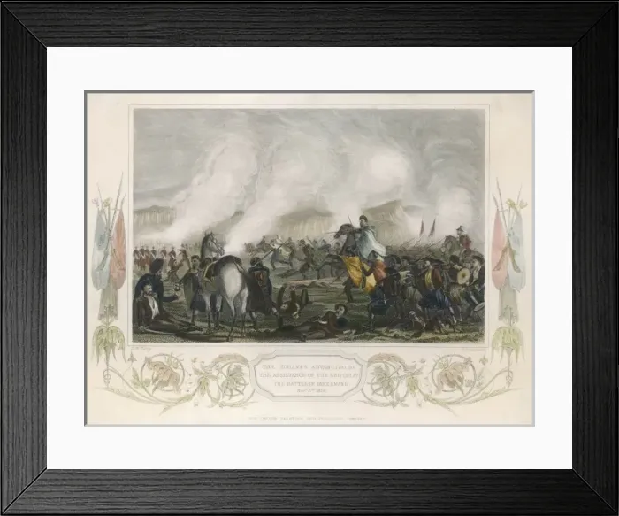 Framed Print : Battle of Inkerman, Zouaves advancing Framed Print : Battle of Inkerman, Zouaves advancing