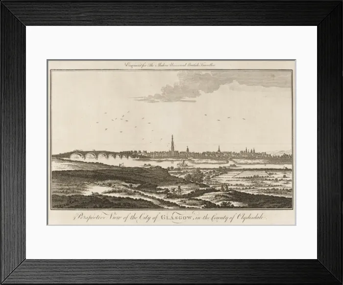 Framed Print : GLASGOW / COOKEs 1779 Framed Print : GLASGOW / COOKEs 1779