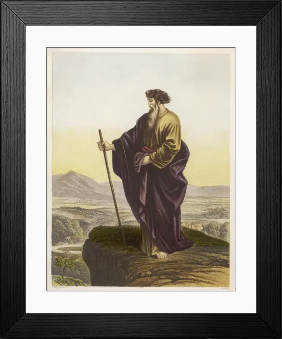 Framed Print : Moses viewing the Promised Land Framed Print : Moses viewing the Promised Land