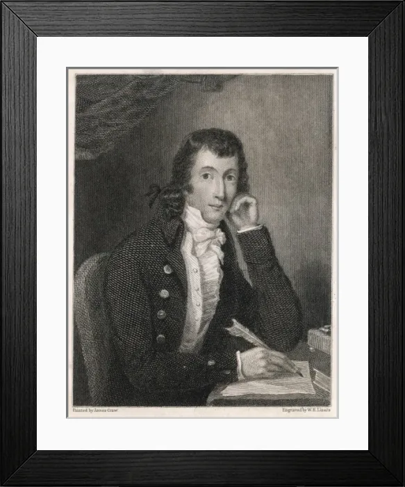 Framed Print : Alexander Wilson, American ornithologist Framed Print : Alexander Wilson, American ornithologist