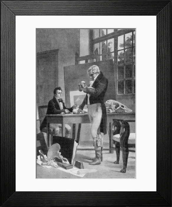 Framed Print : Georges Cuvier, French scientist Framed Print : Georges Cuvier, French scientist