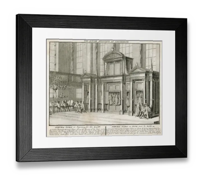 Framed Print : Rite of Simcha Tora in Judaism Framed Print : Rite of Simcha Tora in Judaism