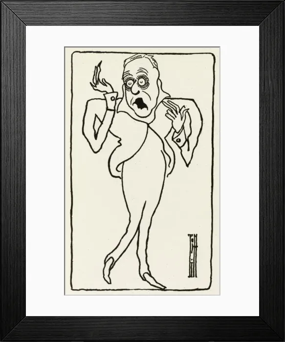 Framed Print : Herbert Draper Beerbohm Tree, British actor Framed Print : Herbert Draper Beerbohm Tree, British actor