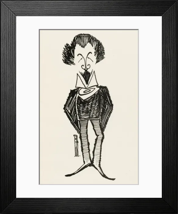 Framed Print : Robert Bontine Cunninghame Graham, Scottish writer Framed Print : Robert Bontine Cunninghame Graham, Scottish writer