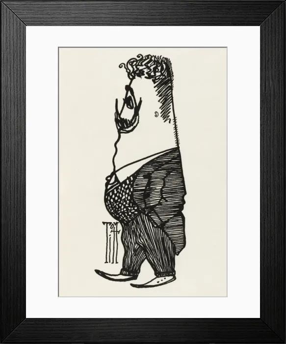 Framed Print : Ruggero Leoncavallo, Italian opera composer Framed Print : Ruggero Leoncavallo, Italian opera composer