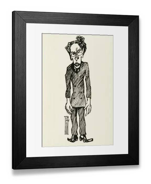 Framed Print : Israel Zangwill, British-Jewish humourist and writer Framed Print : Israel Zangwill, British-Jewish humourist and writer
