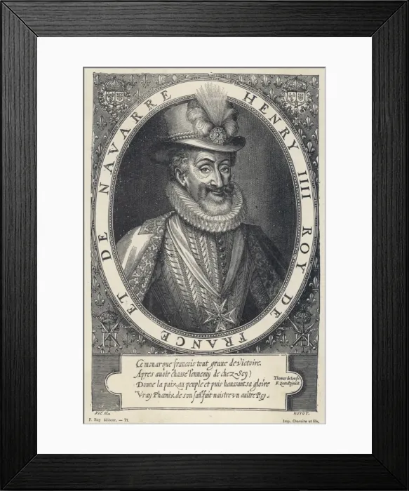 Framed Print : Henri IV, French Royalty Framed Print : Henri IV, French Royalty