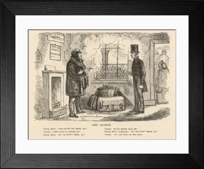 Framed Print : Smoker disobeying no smoking sign Framed Print : Smoker disobeying no smoking sign