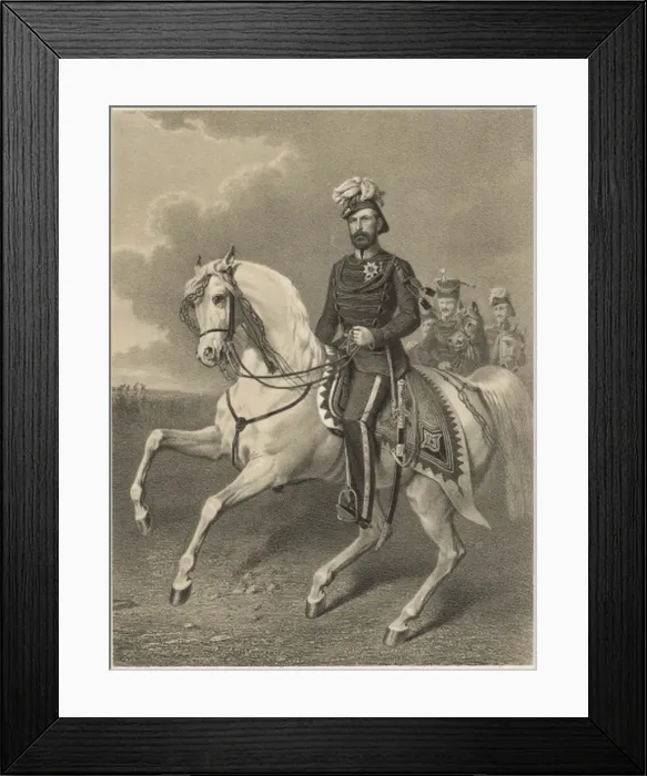 Framed Print : Carl (Charles) XV, King of Sweden Framed Print : Carl (Charles) XV, King of Sweden