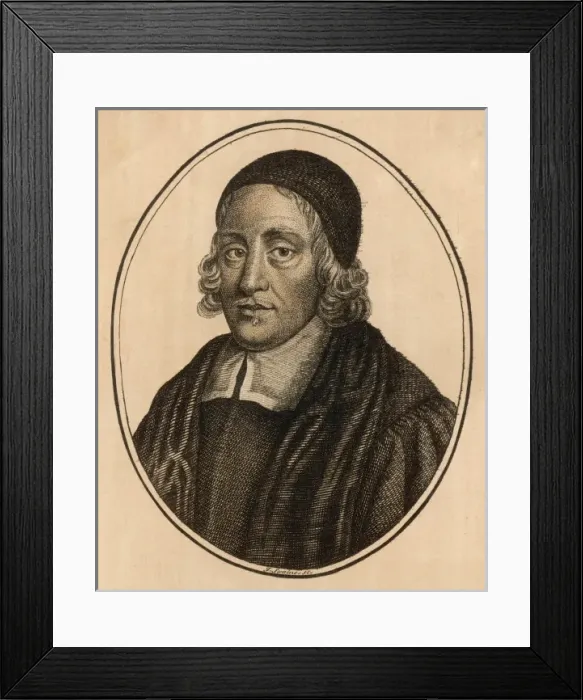 Framed Print : John Lightfoot, English churchman and scholar Framed Print : John Lightfoot, English churchman and scholar