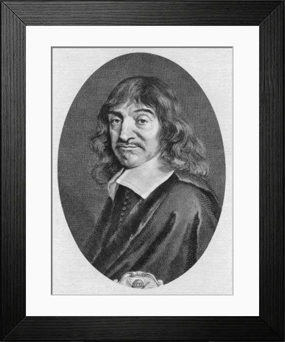 Framed Print : Rene Descartes Framed Print : Rene Descartes