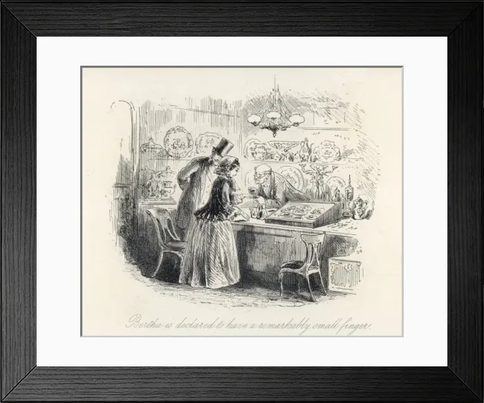 Framed Print : Shops / Jeweller C1840 Framed Print : Shops / Jeweller C1840