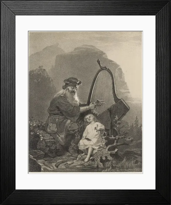 Framed Print : Myth  /  German and Norse
