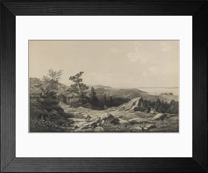 Framed Print : Sweden / Scenery / Wettern Framed Print : Sweden / Scenery / Wettern