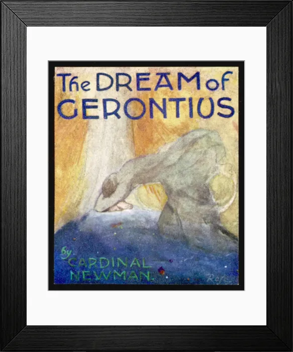 Framed Print : Books / Newman / Gerontius Framed Print : Books / Newman / Gerontius