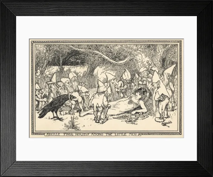 Framed Print : Folklore / Little Folk Framed Print : Folklore / Little Folk