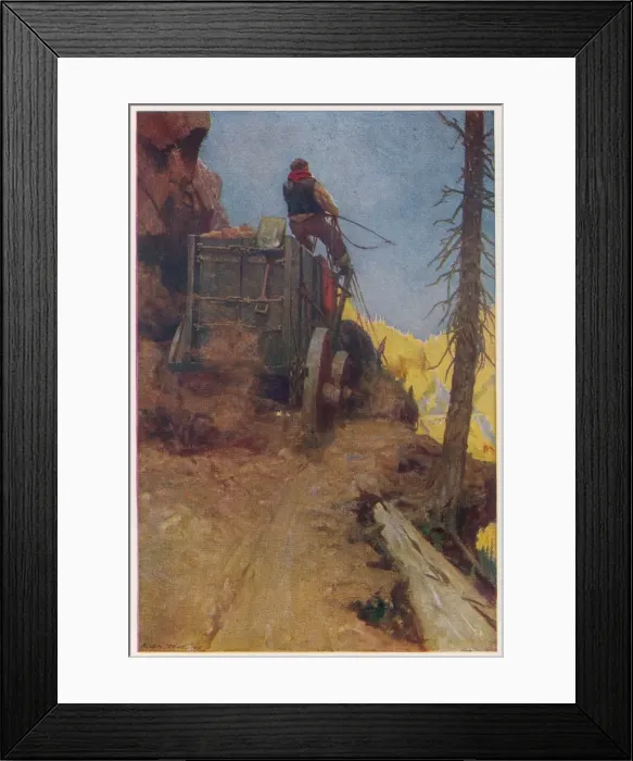 Framed Print : Settler / Downhill / Outing Framed Print : Settler / Downhill / Outing