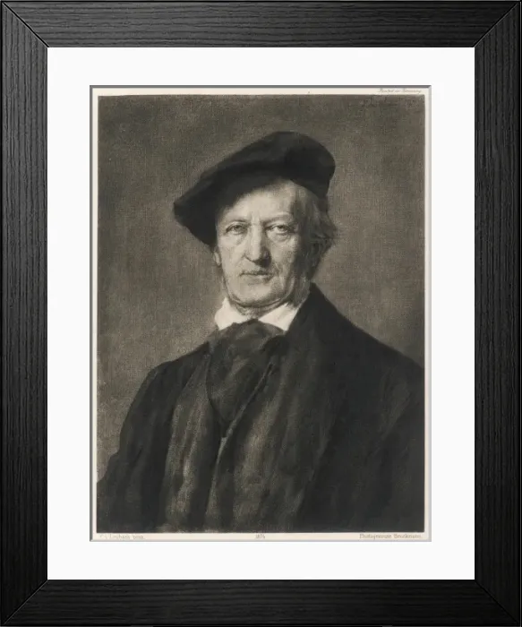 Framed Print : Richard Wagner Framed Print : Richard Wagner
