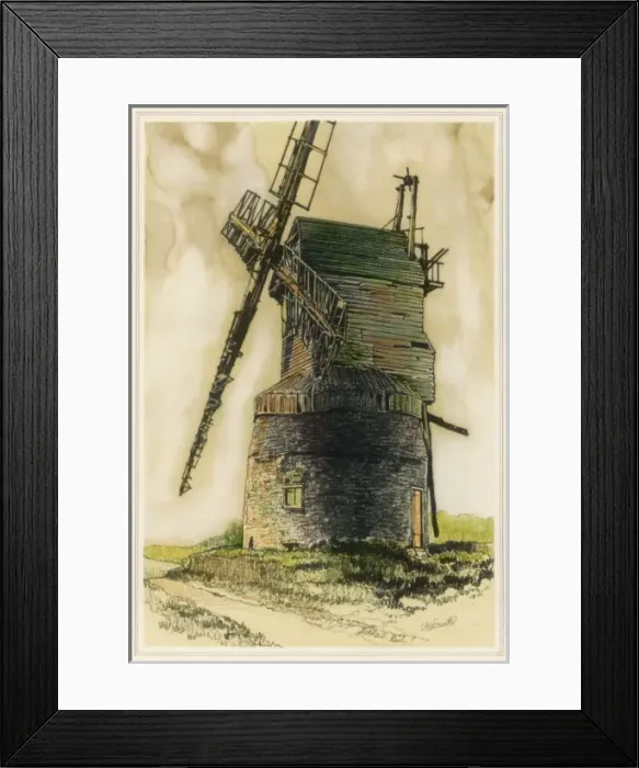 Framed Print : Windmill, Ellington Framed Print : Windmill, Ellington