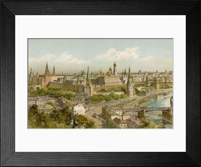 Framed Print : Kremlin / E T Compton Framed Print : Kremlin / E T Compton