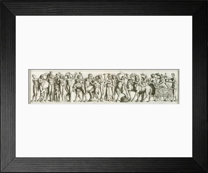 Framed Print : Bacchic Procession 1 Framed Print : Bacchic Procession 1