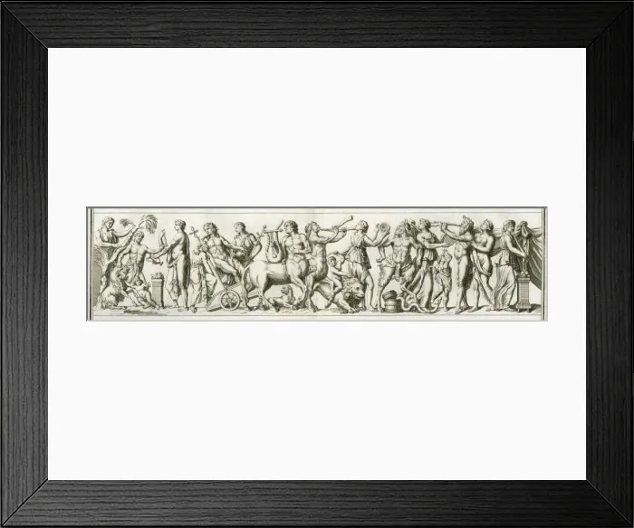 Framed Print : Bacchic Procession 2 Framed Print : Bacchic Procession 2
