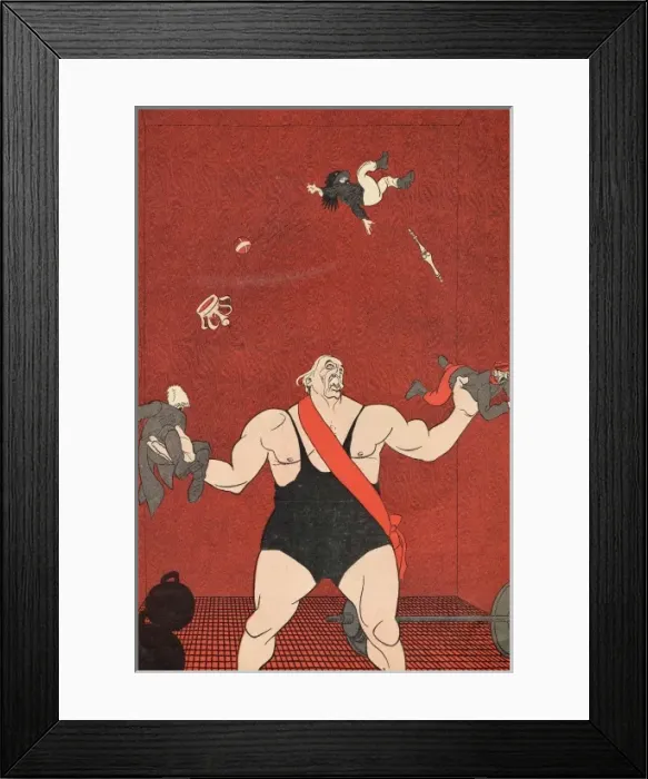 Framed Print : Lloyd George / Simpliciss Framed Print : Lloyd George / Simpliciss