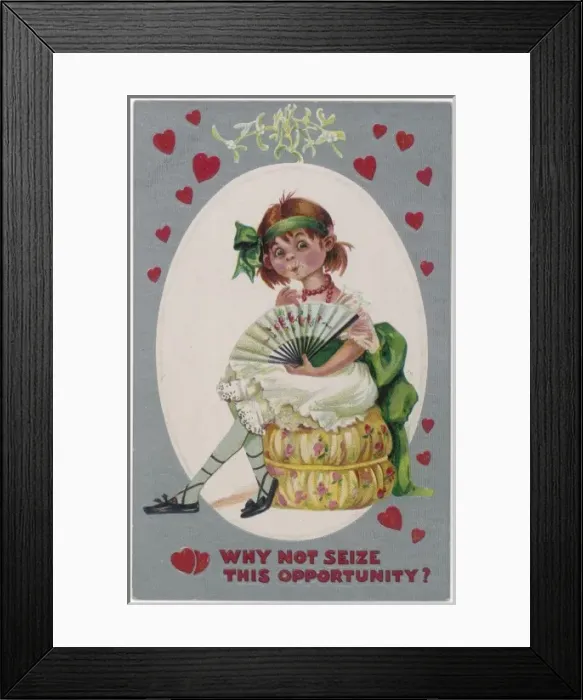 Framed Print : Valentine Opportunity Framed Print : Valentine Opportunity