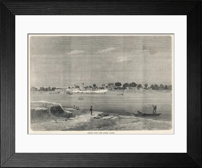 Framed Print : Nigeria / Niger River Framed Print : Nigeria / Niger River