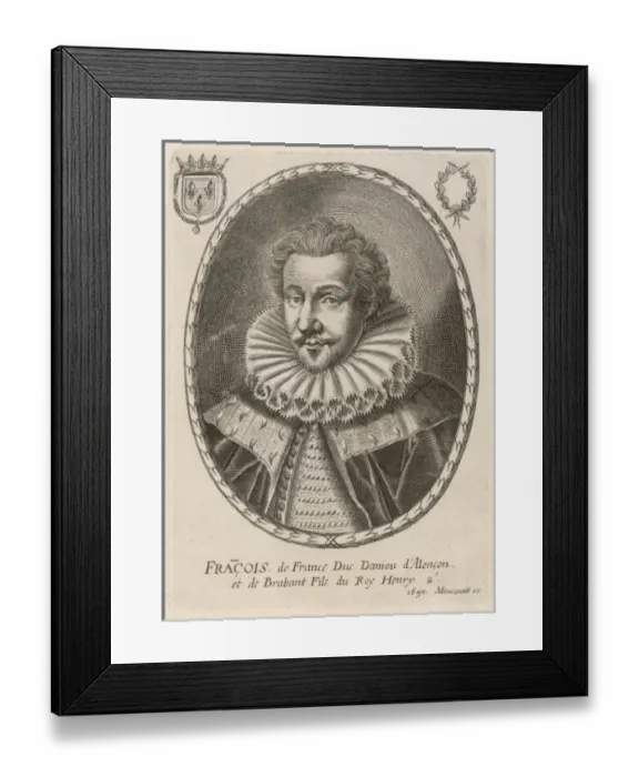 Framed Print : Duke of Alencon Framed Print : Duke of Alencon