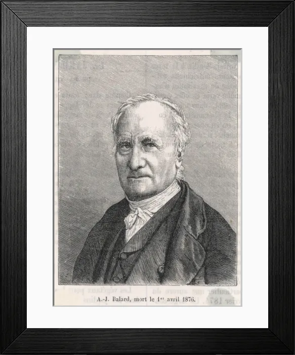 Framed Print : Antoine Jerome Balard Framed Print : Antoine Jerome Balard