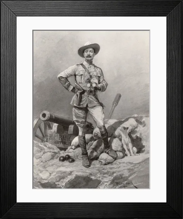 Framed Print : Baden-Powell / Chief Scout Framed Print : Baden-Powell / Chief Scout