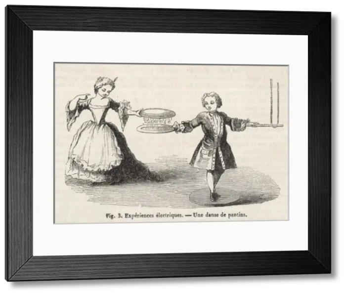 Framed Print : Science / Nollet Framed Print : Science / Nollet